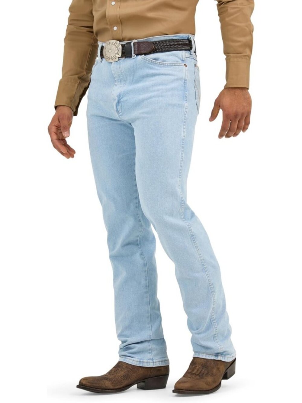 Slim Fit Cowboy Cut Jeans for Men - Active Flex, Comfortable & Stylish Denim